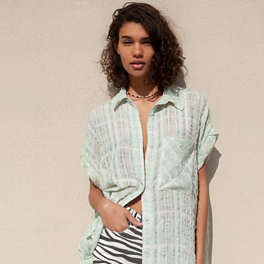 Free People Shirt Dress